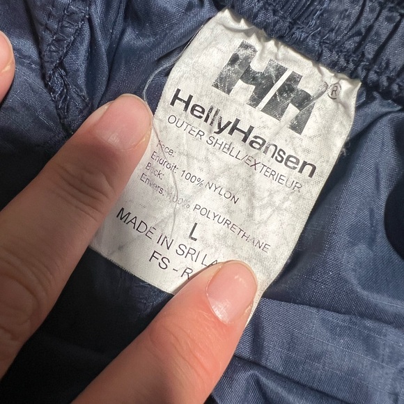 Helly Hansen Blue Nylon Pants- Large - Picture 9 of 9
